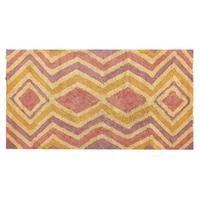 KURZFLOR-TEPPICH Canakkale 150/80 cm - Multicolor, Textil (80/150cm) - Beliani