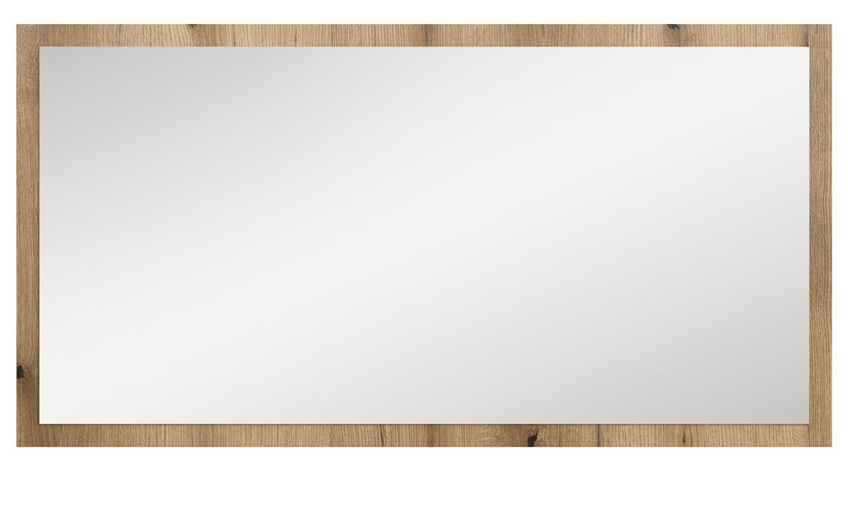 WANDSPIEGEL 106 x 55 cm, Garderobenspiegel mit Rahmen - Eiche Artisan, Glas/Holzwerkstoff (106/55/2cm) - Inn.Furn