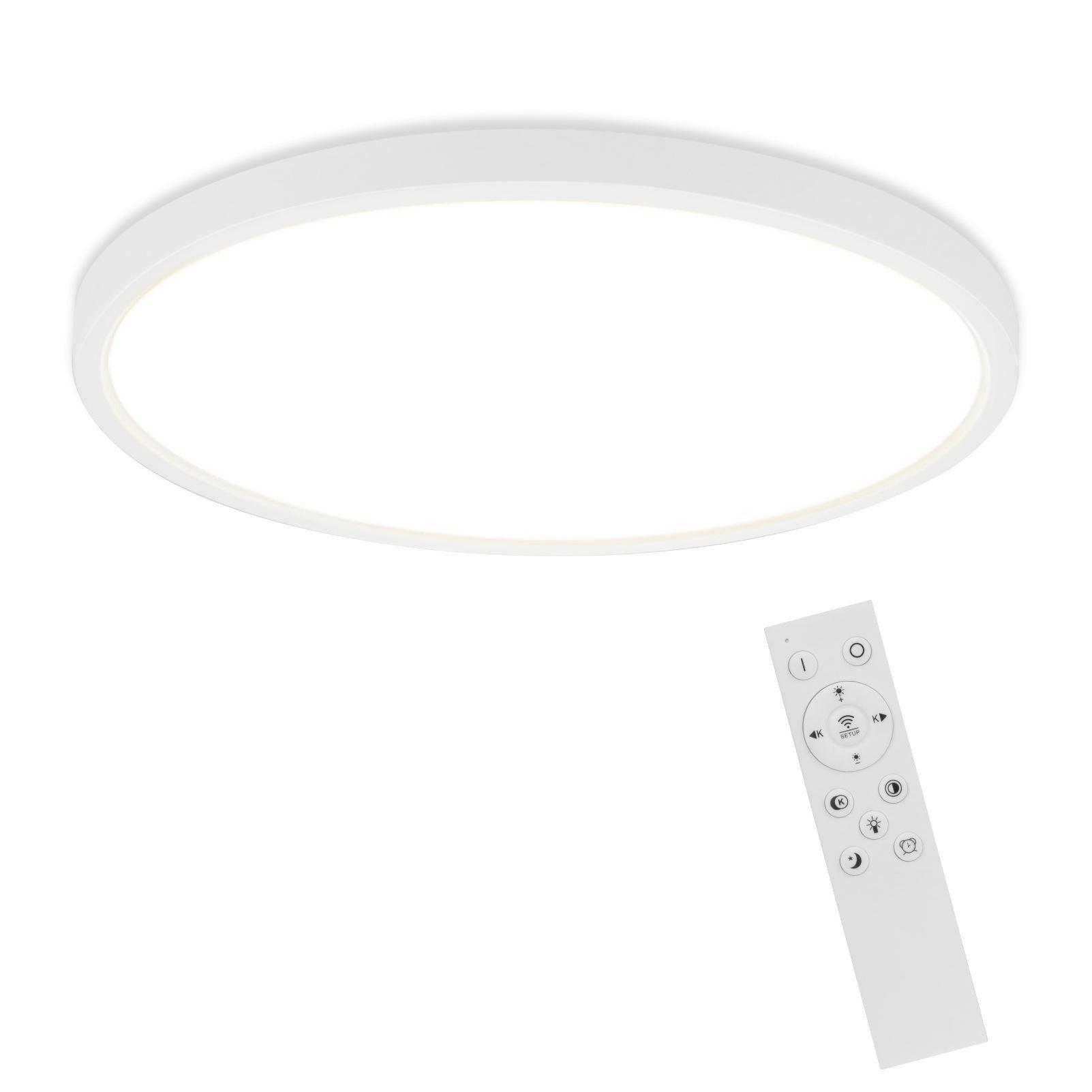 LED-DECKENLEUCHTE Niobe 30/30/2.5cm - Weiß, Kunststoff (30/30/2.5cm) - ZMH