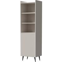 REGAL Arysa in Beige Kaschmir 52/182/41 cm - Kaschmir/Beige, Holzwerkstoff/Metall (52/180/41cm) - WFL GROUP