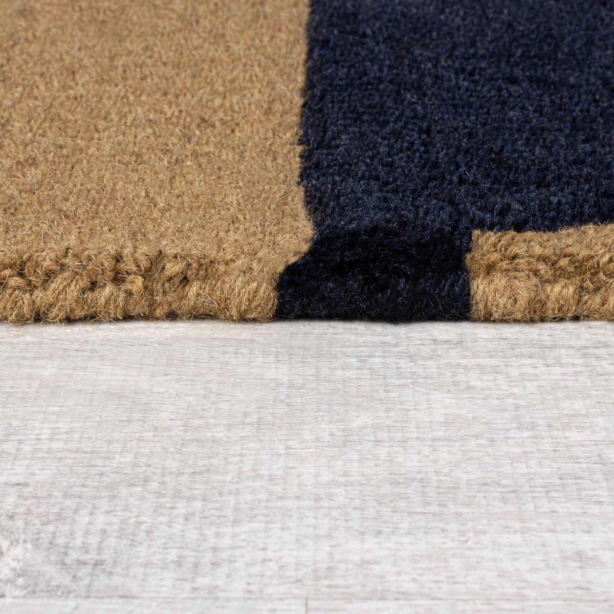 WOLLTEPPICH HALLEIN, geometrisch, Terrakotta-Bunt, 200 x 290 cm - Orange, Textil (200/290cm) - KADIMA DESIGN