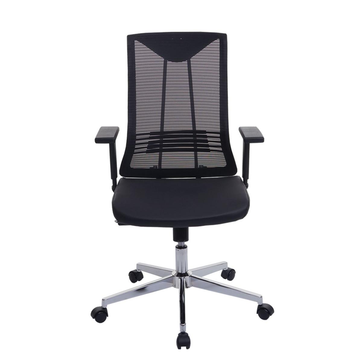 BÜROSTUHL Schwarz - Schwarz, Textil (65/110/66cm) - MCW