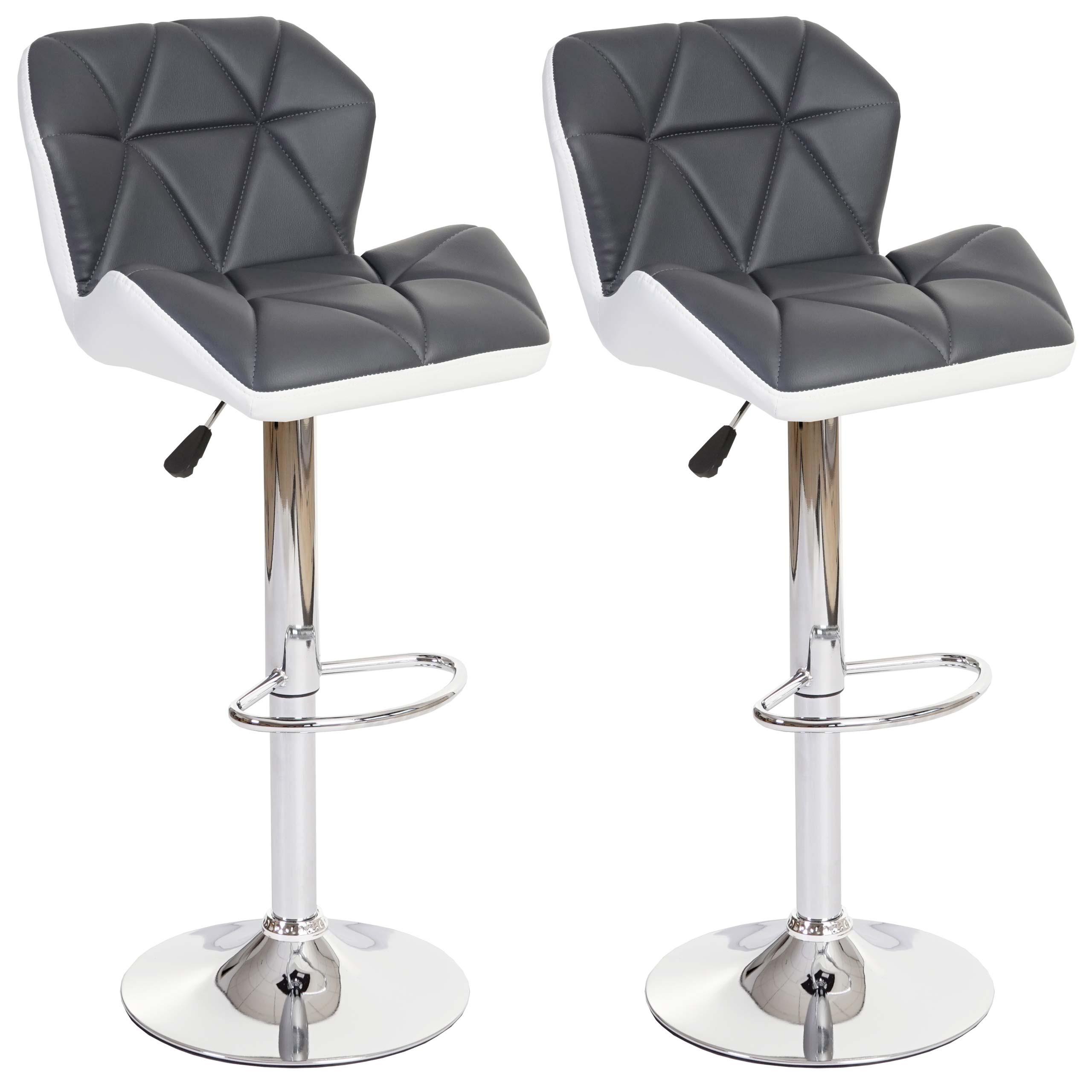BARHOCKER Grau 2er-Set - Grau, Textil (44/106/49cm) - MCW