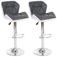 BARHOCKER Grau 2er-Set - Grau, Textil (44/106/49cm) - MCW