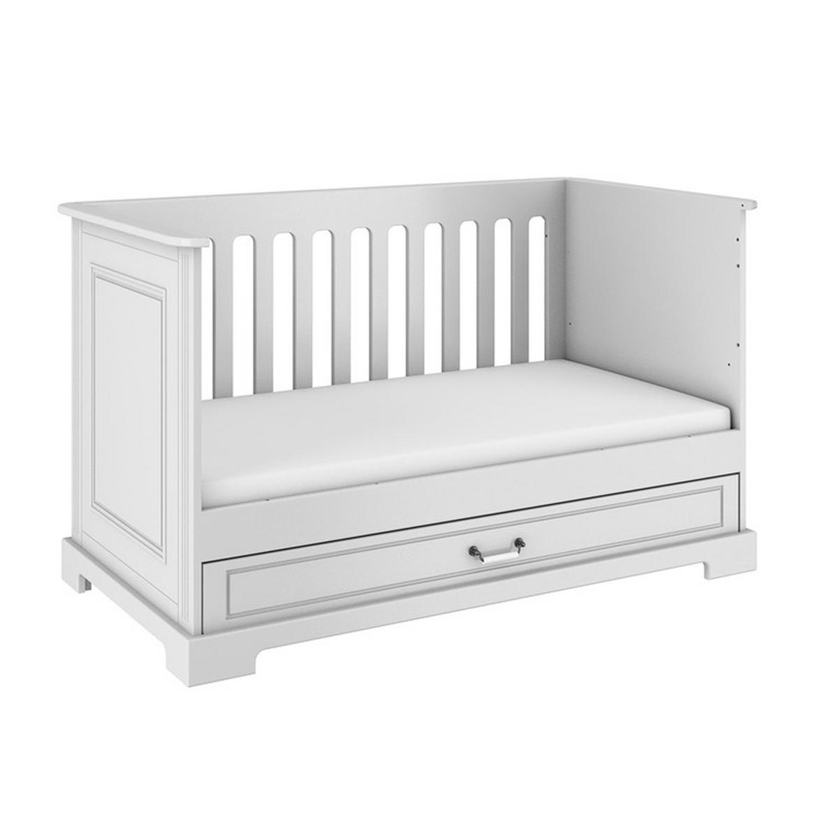BABYZIMMER 2-teilig Weiß - Weiß, Holzwerkstoff (152/92/83cm) - Petits-meubles