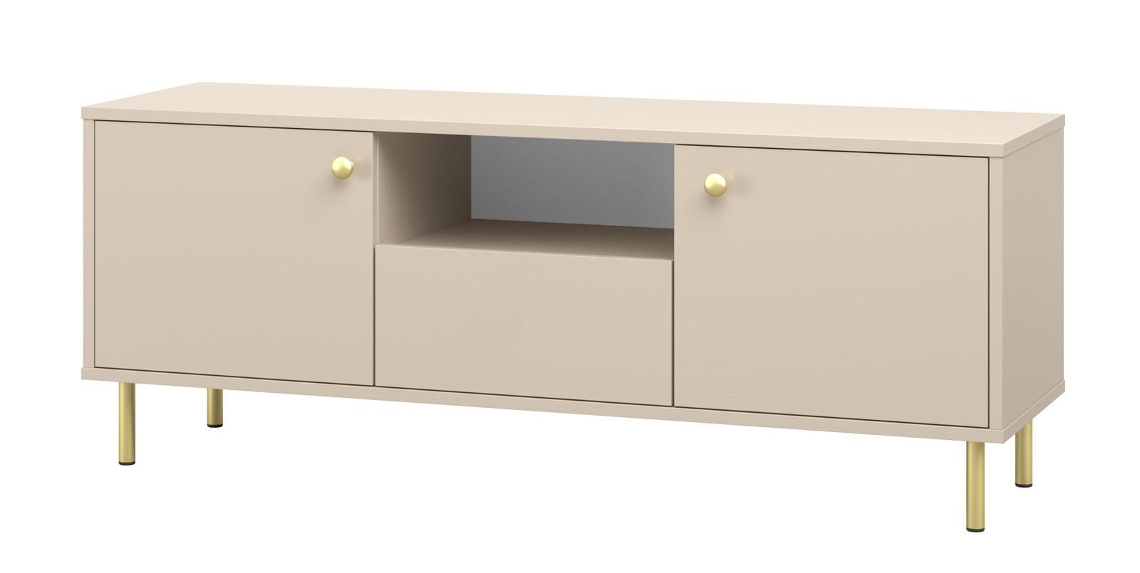 LOWBOARD Venus - Kaschmir, Holzwerkstoff (138/53/40cm) - RAUMHIRSCH FURNITURE