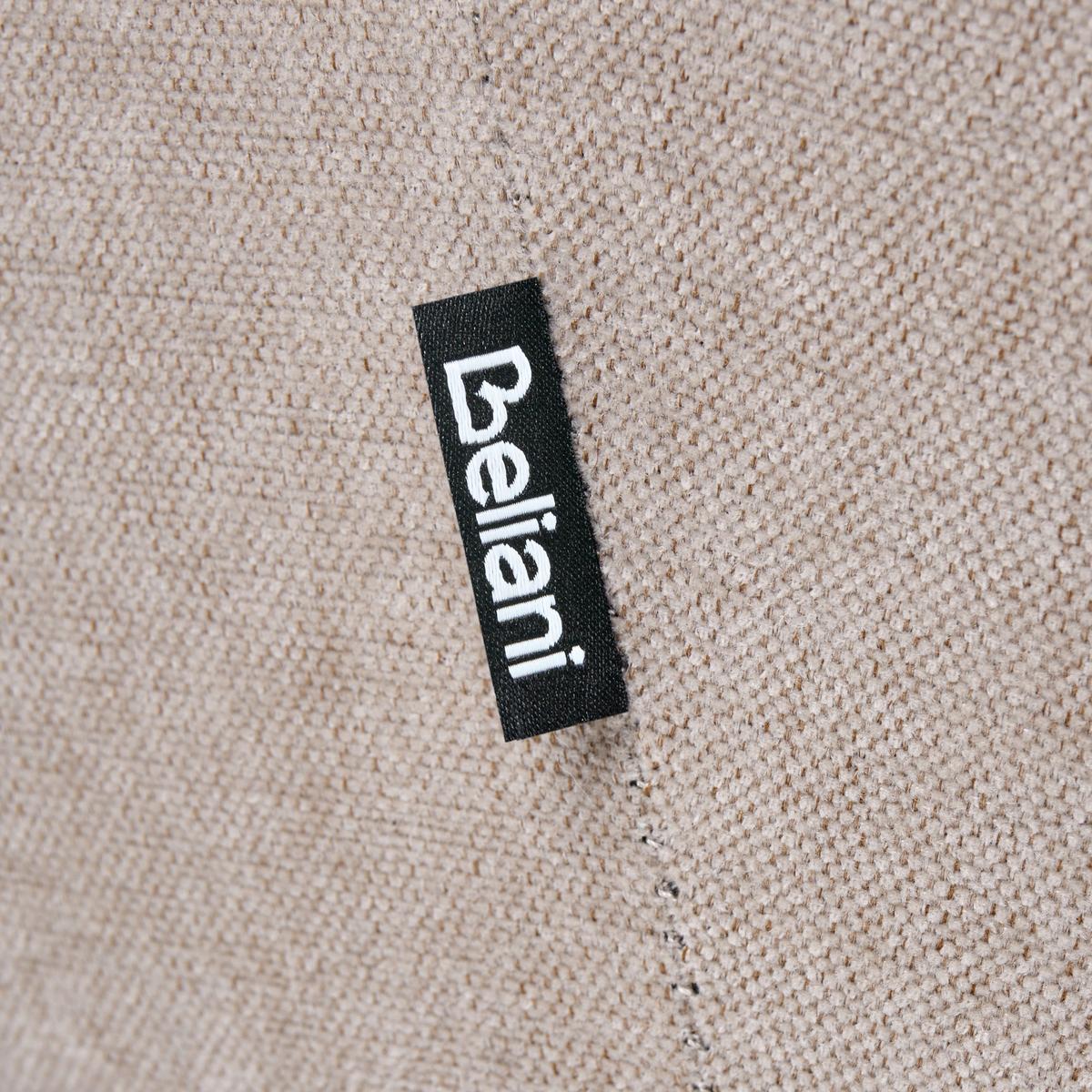 ESSZIMMERSTUHL drehbar Chenillegewebe Cremeweiß/Beige Anneberg - Creme, Textil (60/94/64cm) - Beliani