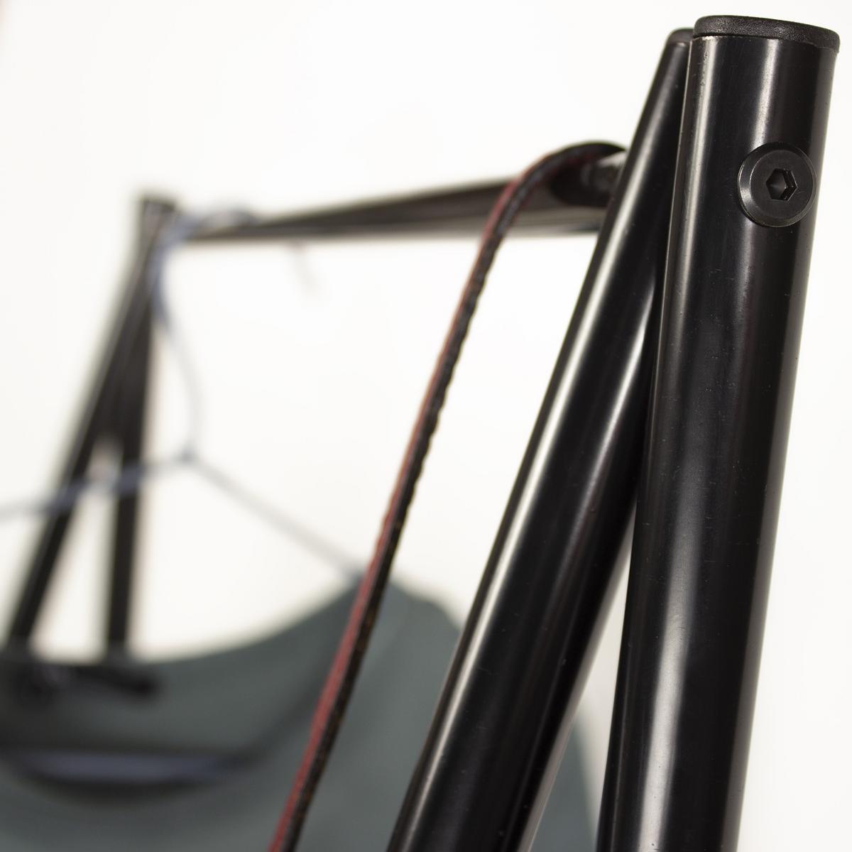 GARDEROBENSTÄNDER mit 2 Regalen - 64.5/40/151 cm - Schwarz, Metall (40/151/6.5cm) - Calicosy