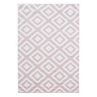 TEPPICH Kurzflor INN in Rosa, geometrisch, 120 x 170 cm - Rosa, Textil (170/120cm) - KADIMA DESIGN