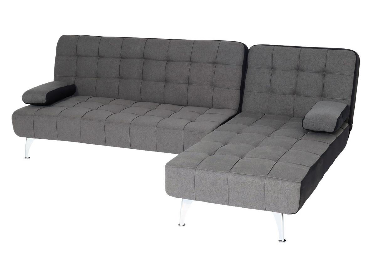 SCHLAFSOFA Anthrazit - Dunkelgrau/Anthrazit, Textil (236/95cm) - MCW