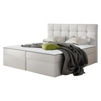BOXBETT Nele - H3 - Weiß, Holz/Holzwerkstoff (160/200cm) - MIRJAN24