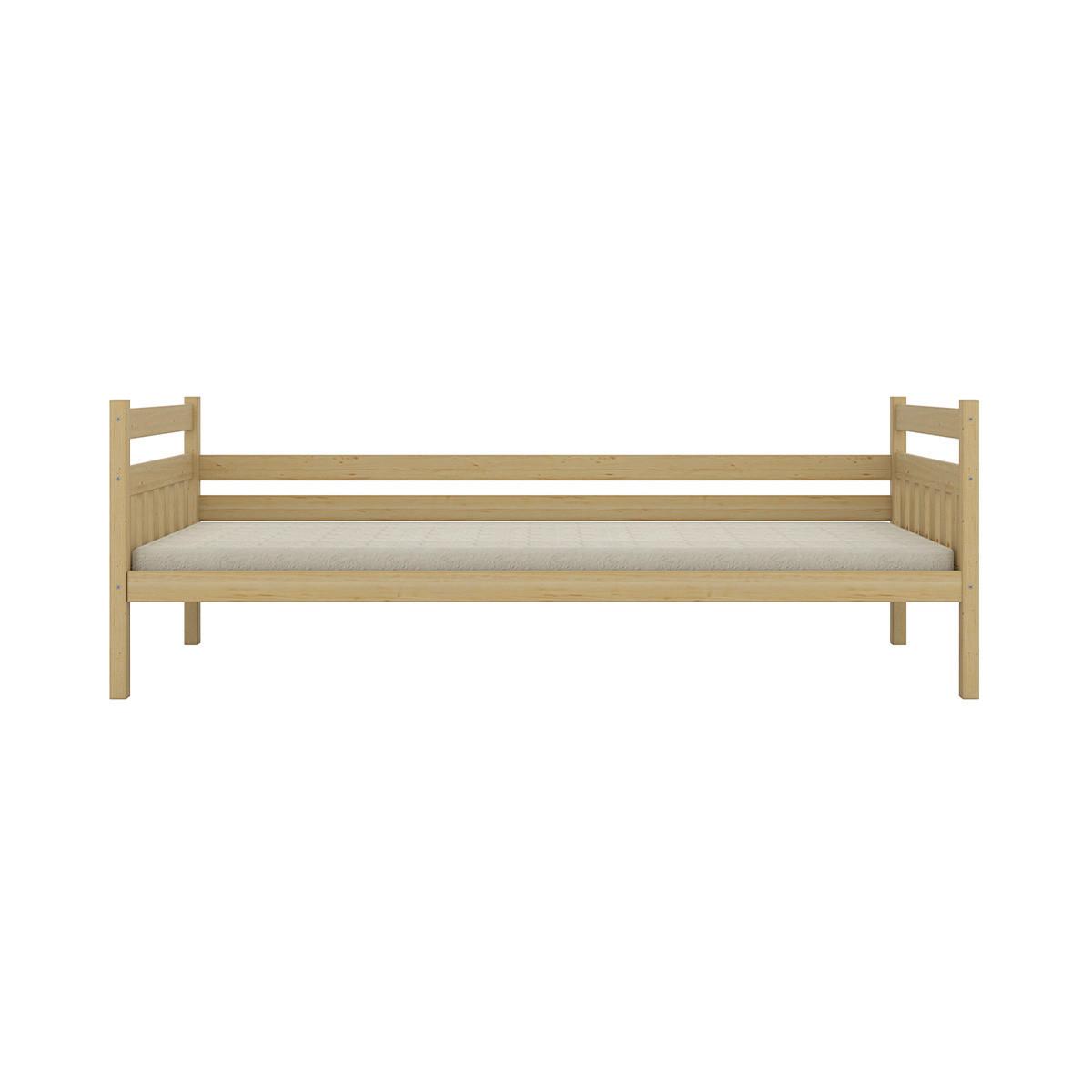 BETT 90/200 David Holz - Braun, Holz (90/200cm) - Petits-meubles