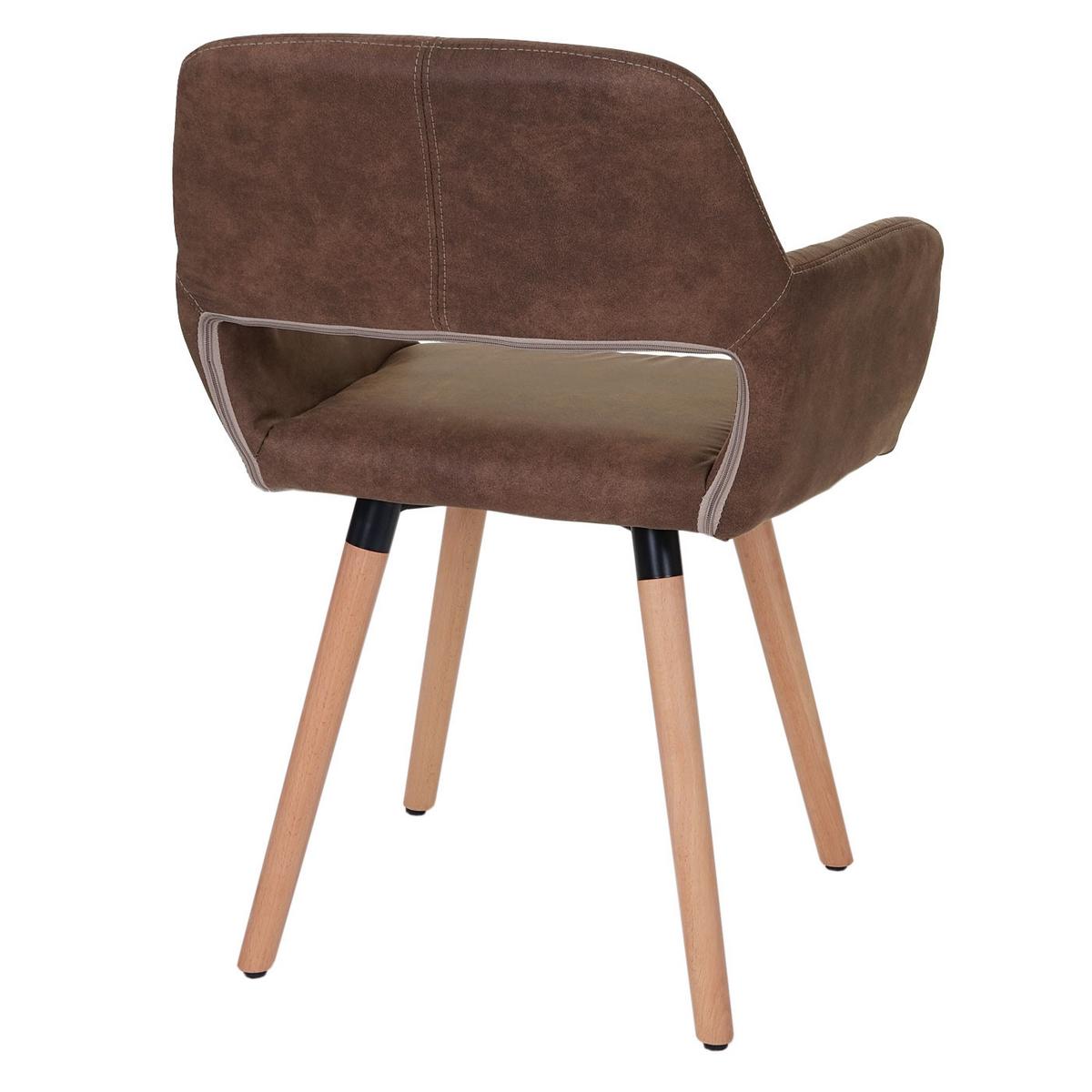 ESSZIMMERSTUHL Kastanienbraun - Rotbraun/Braun, Holz (56/78/57cm) - MCW