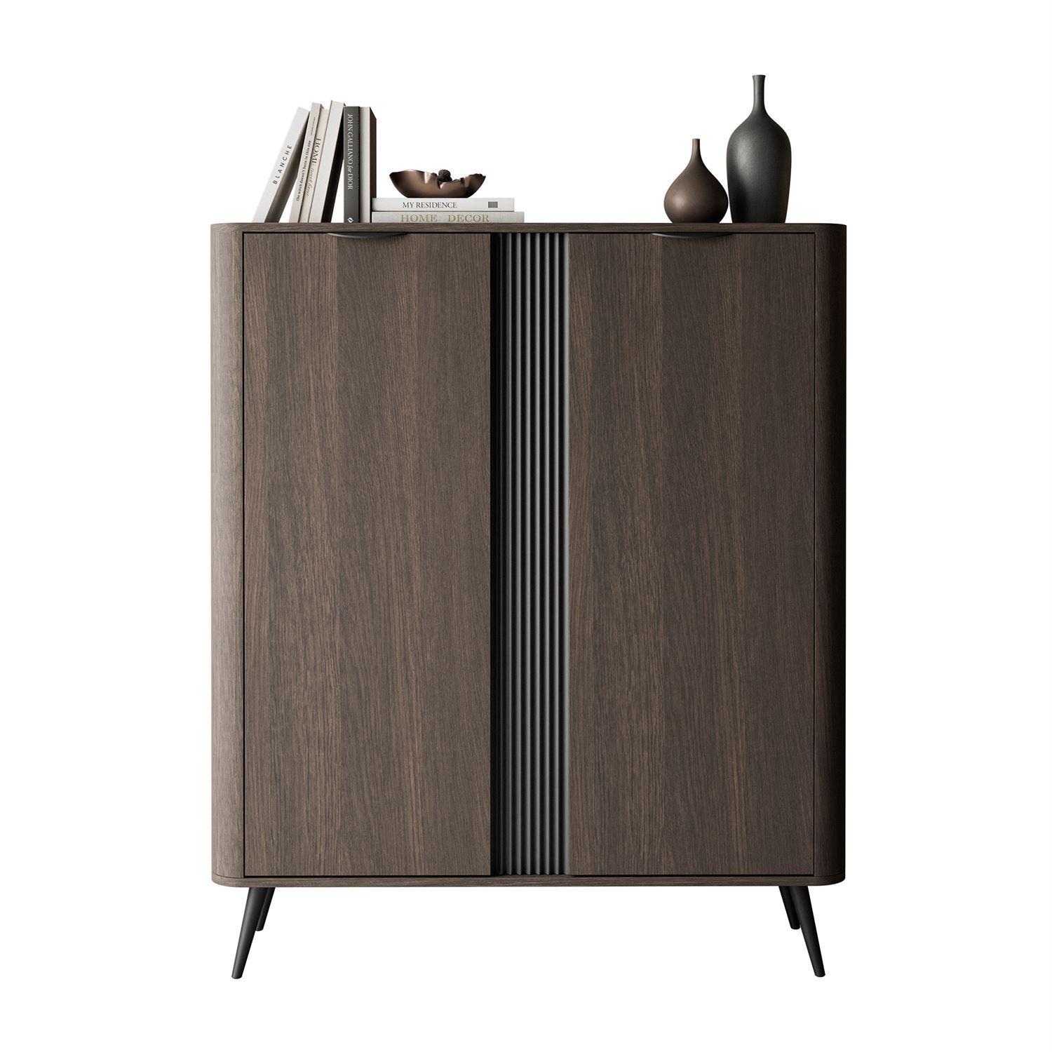 HIGHBOARD TWILIGHT 2D - Eichefarben, Holzwerkstoff (113/134/38cm) - Lookway