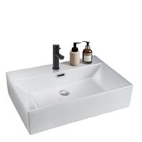WASCHBECKEN Bayreuth II 51/42/15cm - Weiß, Keramik (42/15/51cm) - Nettlife