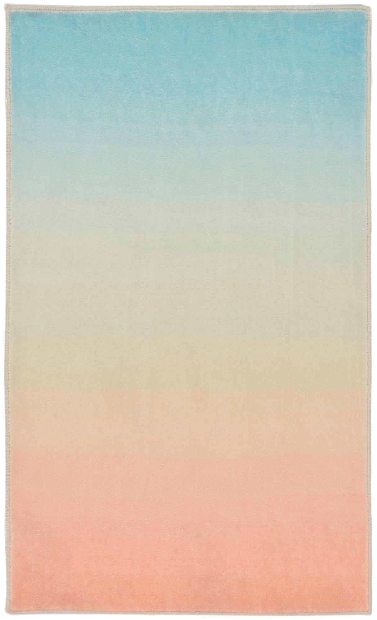 BADTEPPICH Ariella Pastell 60x100 cm - Multicolor, Textil (60/100cm) - Gino Falcone