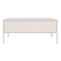 COUCHTISCH Vilavio kaschmir 100/50 cm - Taupe, Holzwerkstoff/Metall (50/100/40cm) - Selsey