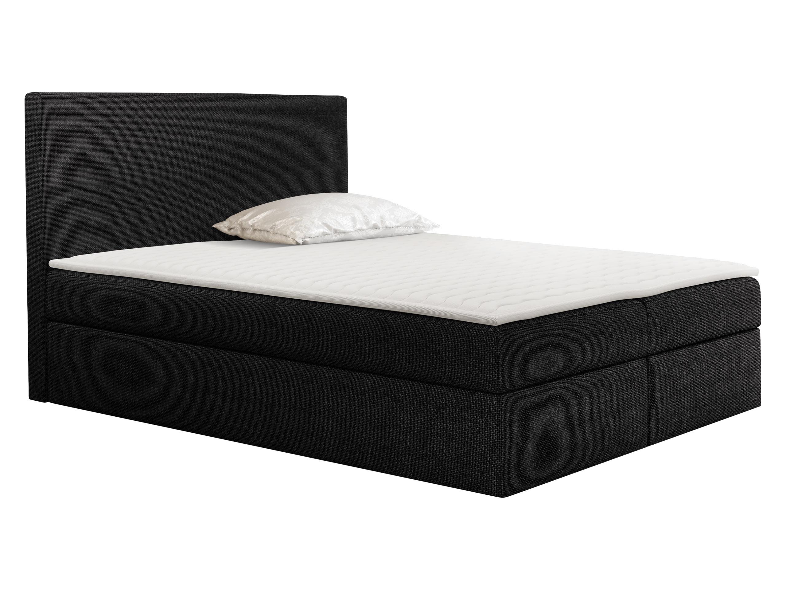 BOXBETT Basic - H3 - Schwarz, Holz (160/200cm) - MIRJAN24