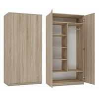 KLEIDERSCHRANK Sonoma 90/180/50 - Sonoma Eiche, Holzwerkstoff (90/180/50cm) - RAUMHIRSCH FURNITURE
