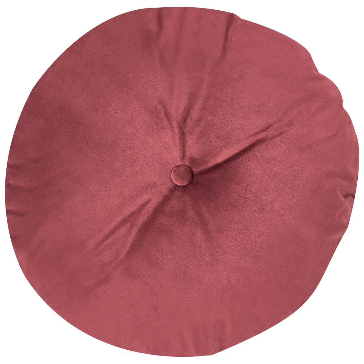 2-SITZER-SOFA Samtstoff Dunkelrot Skien II - Dunkelrot, Textil (166/86/83cm) - Beliani