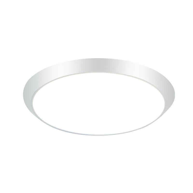 DECKENLEUCHTE Altheara 30/30/6.5 cm - Weiß, Kunststoff (30/30/6.5cm) - ZMH