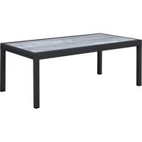 GARTENTISCH lagos Grau - Grau, Metall (320/105/76cm) - Habitat Garten