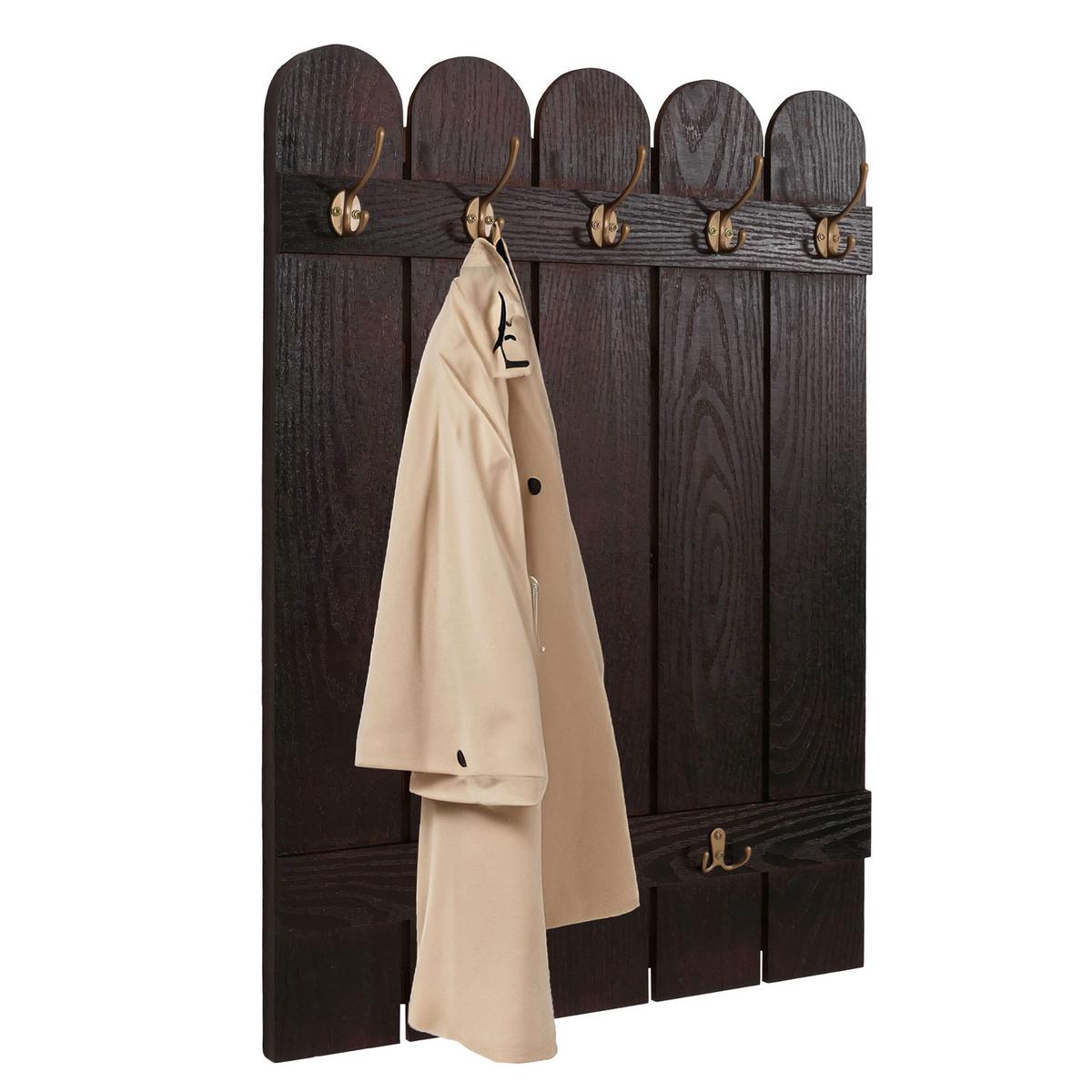 WANDGARDEROBE Braun - Braun, Holz (60/86/3cm) - MCW