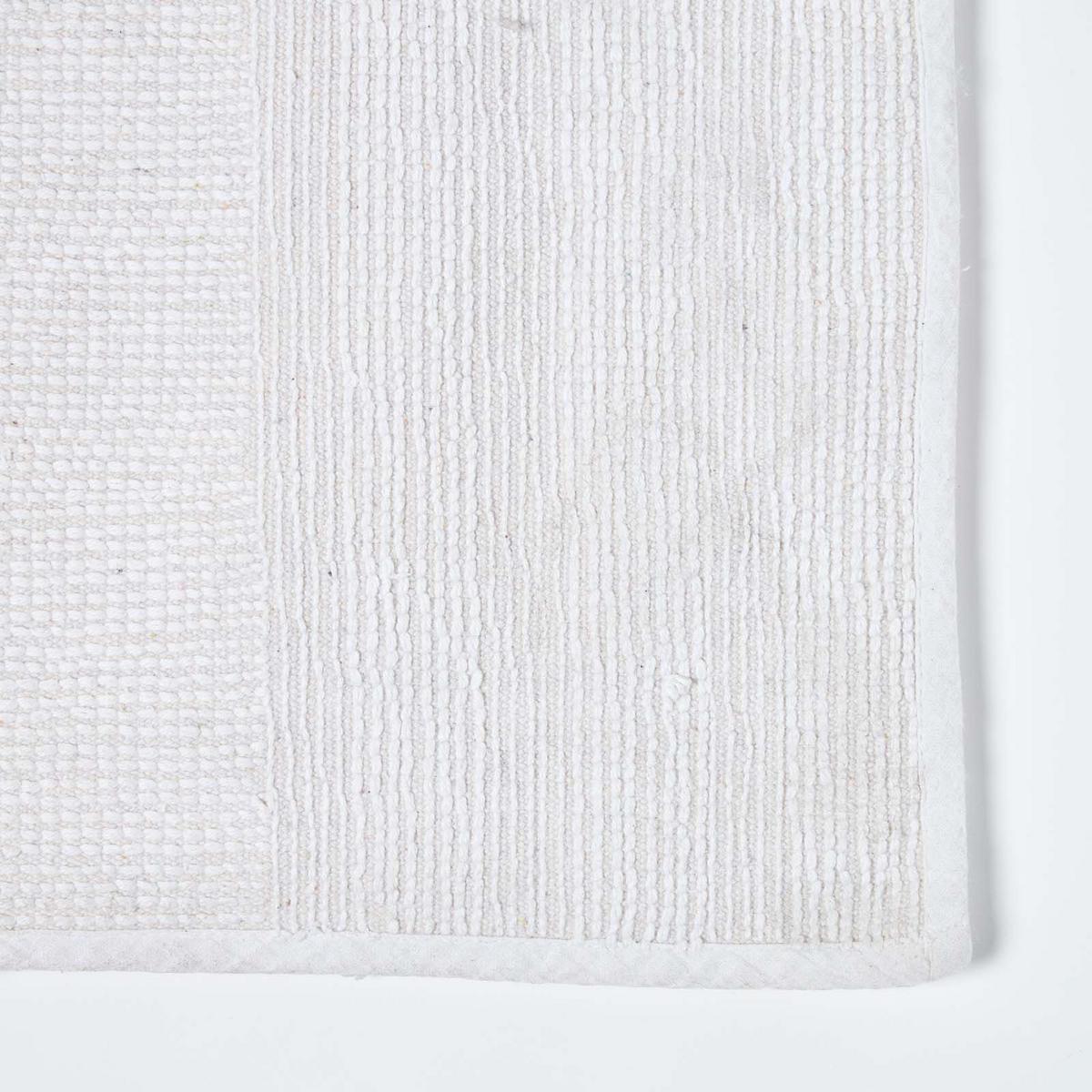 BADEMATTE Spa Supreme 50/80 cm, Baumwolle - Weiß, Textil (50/80cm) - Homescapes