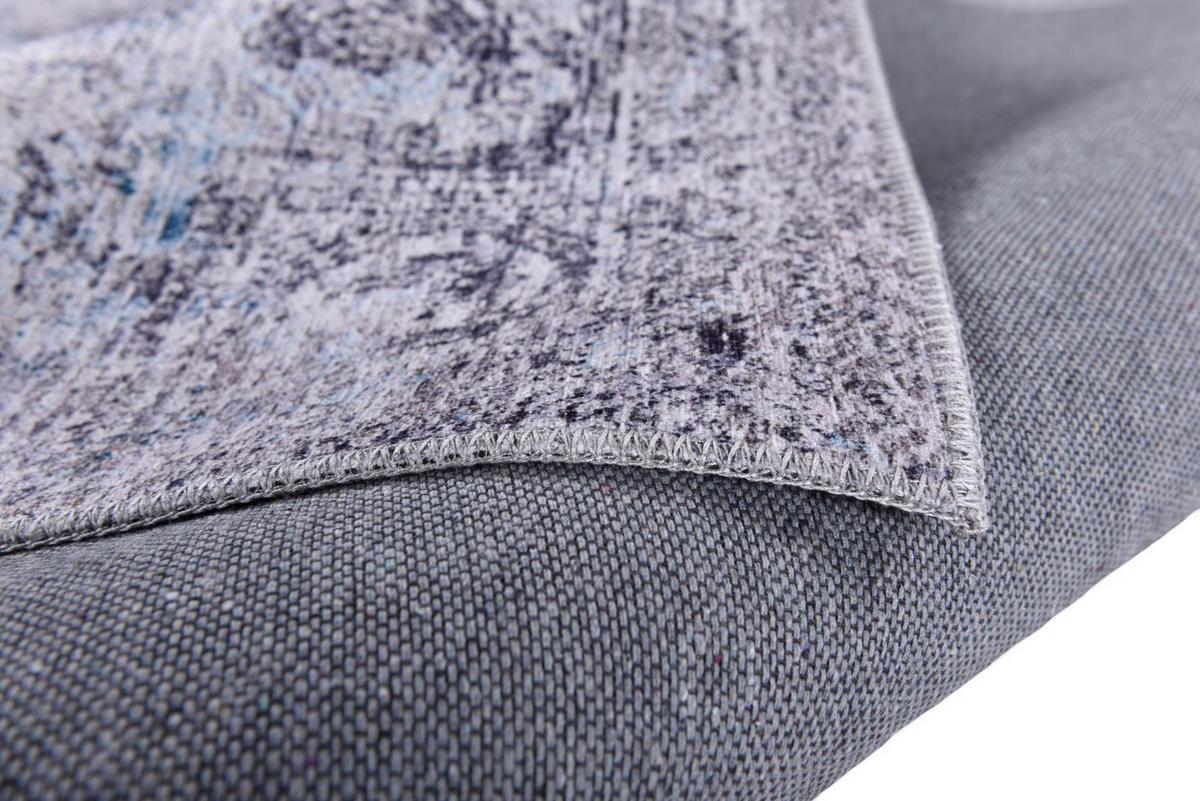 VINTAGE-TEPPICH Cecilia 190x290 cm - Grau, Textil (190/290cm) - Gino Falcone