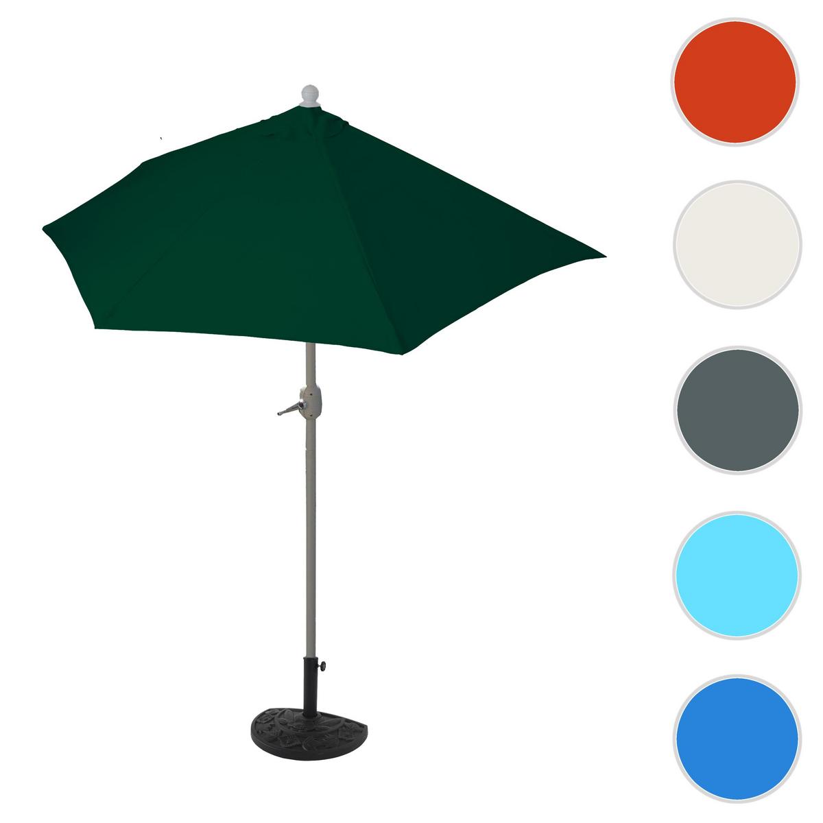SONNENSCHIRM Grün - Grün, Textil (285/145cm) - MCW