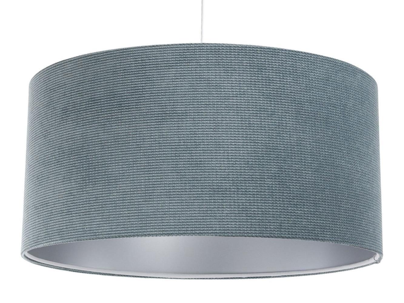 HÄNGELEUCHTE Blau 50/25 cm - Blau/Silberfarben, Kunststoff (50/0.6/25cm) - ONZENO