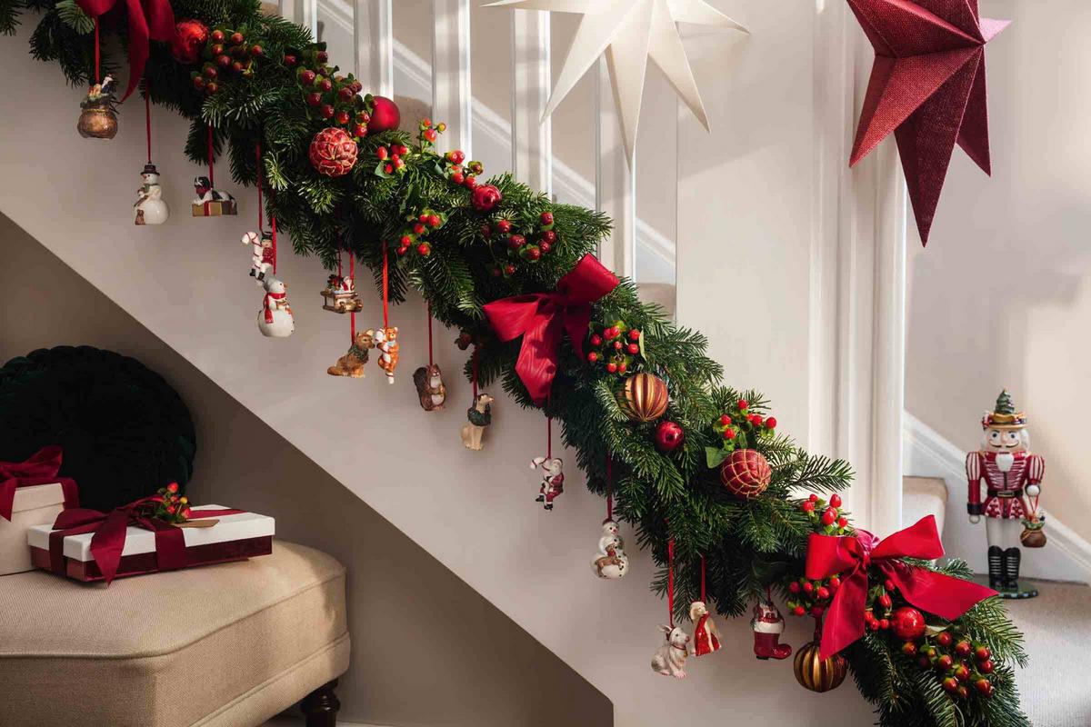 ORNAMENTE HUNDE Nostalgic Ornaments bunt 3-tlg. - Multicolor, Keramik (2/2/2cm) - Villeroy & Boch