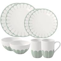 STARTER-SET Fleur Couleur Vert 8-tlg. - Grün, Keramik (2/2/2cm) - Villeroy & Boch