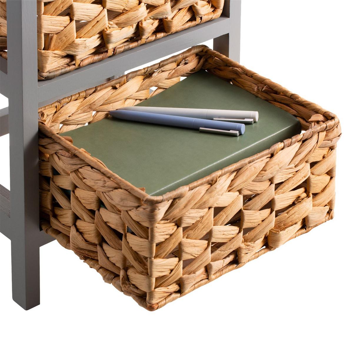 KOMMMODE ARBO grau - Braun, Holz (30/84/25cm) - CARO-Möbel