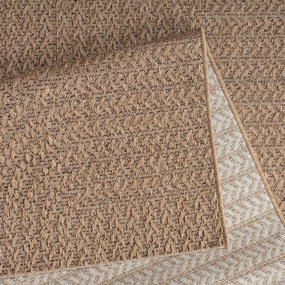FLACHWEBTEPPICH, einfarbig, aus Polypropylen, Beige, 80 x 150 cm - Beige, Textil (150/80cm) - KADIMA DESIGN