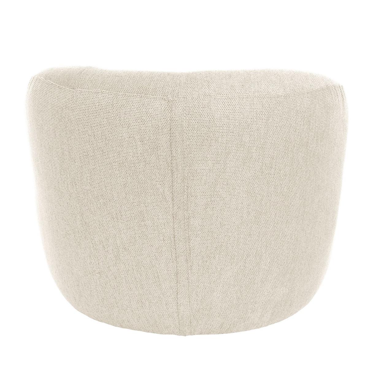 KINDERSESSEL Kayla Flachgewebe creme - Creme, Kunststoff (55/61/50cm) - 58aufmkessel