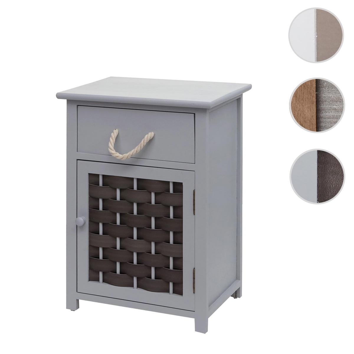 KOMMODE Grau, Grau - Grau, Holz (39/55/28cm) - MCW