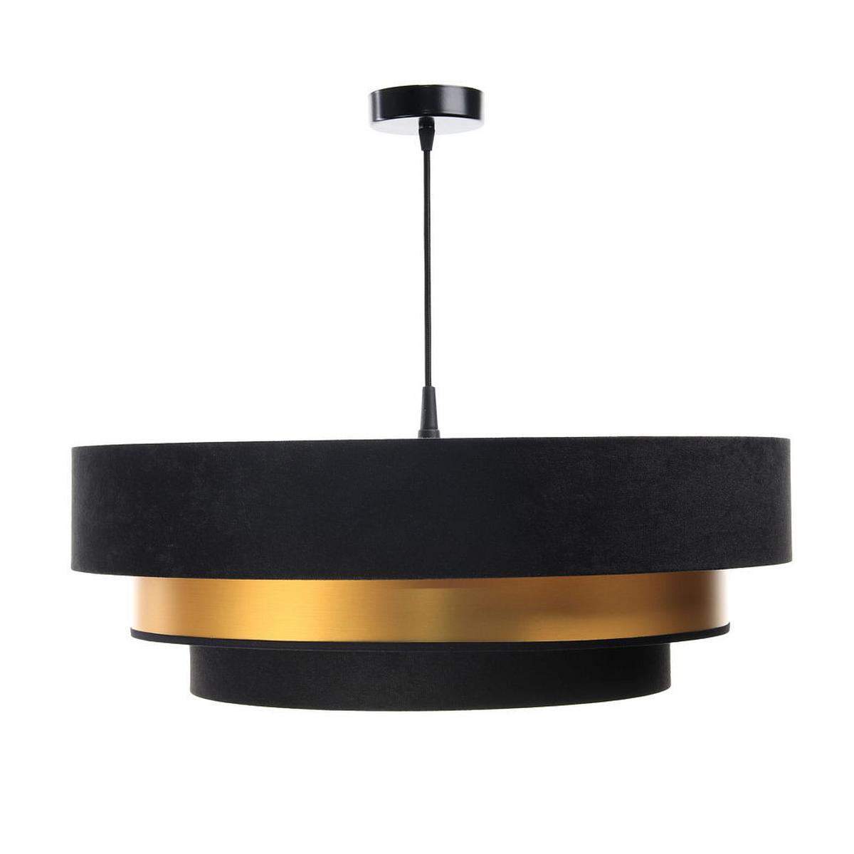 HÄNGELEUCHTE Gold 60/20 cm - Goldfarben, Kunststoff (60/1.5/20cm) - ONZENO
