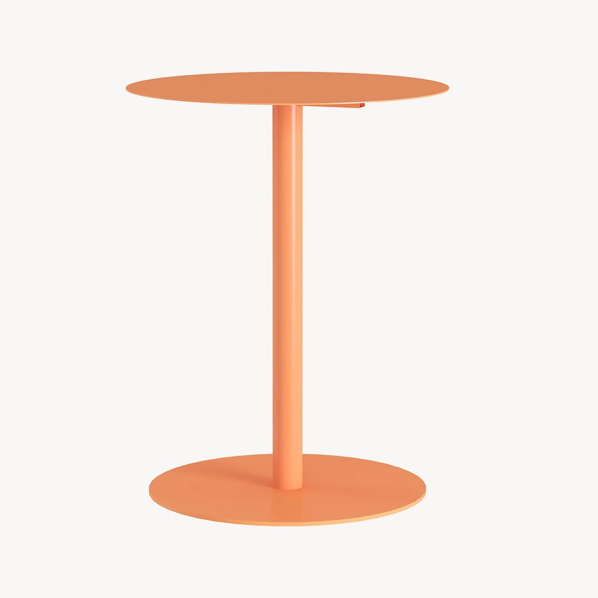 BEISTELLTISCH Nastätten - Orange, Metall (40/40/50cm) - [en.casa]