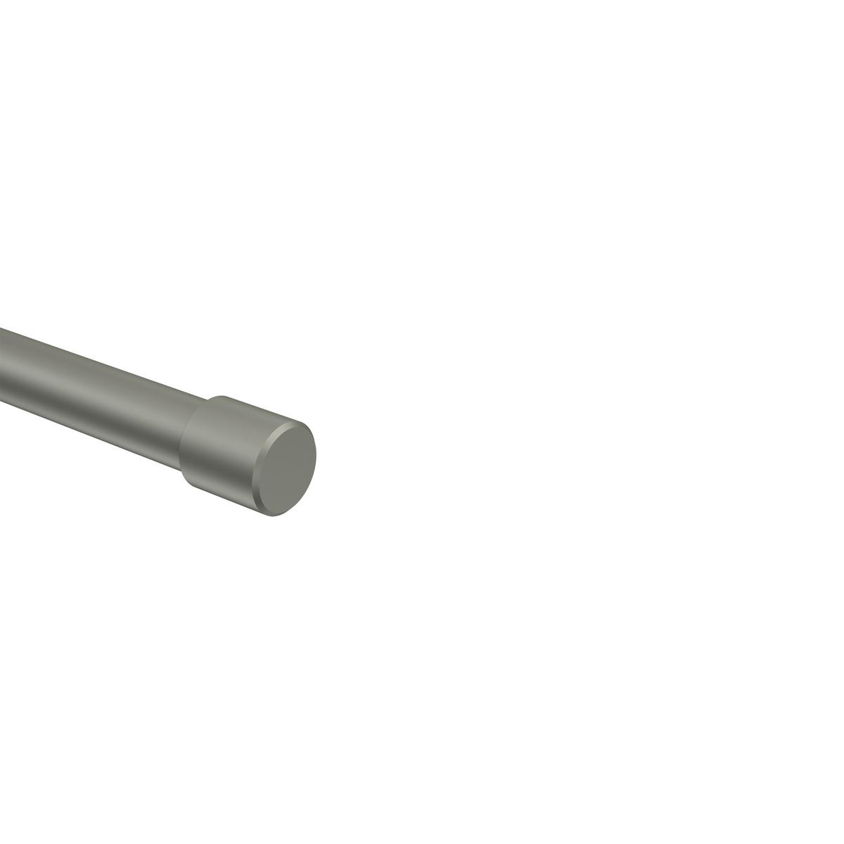 ENDSTÜCKE FÜR GARDINENSTANGEN 16 mm Ø, Lucan Chrom matt, Packung 2 Stück - Chromfarben/Nickelfarben, Metall (1.5/2.2/2.2cm) - INTERDECO