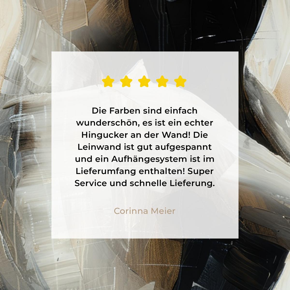 LEINWANDBILD Abstrakt - Liebe - Schwarz und weiß - Modern Wandbild 40x30 cm - Schwarz, Textil (40/30cm) - MuchoWow