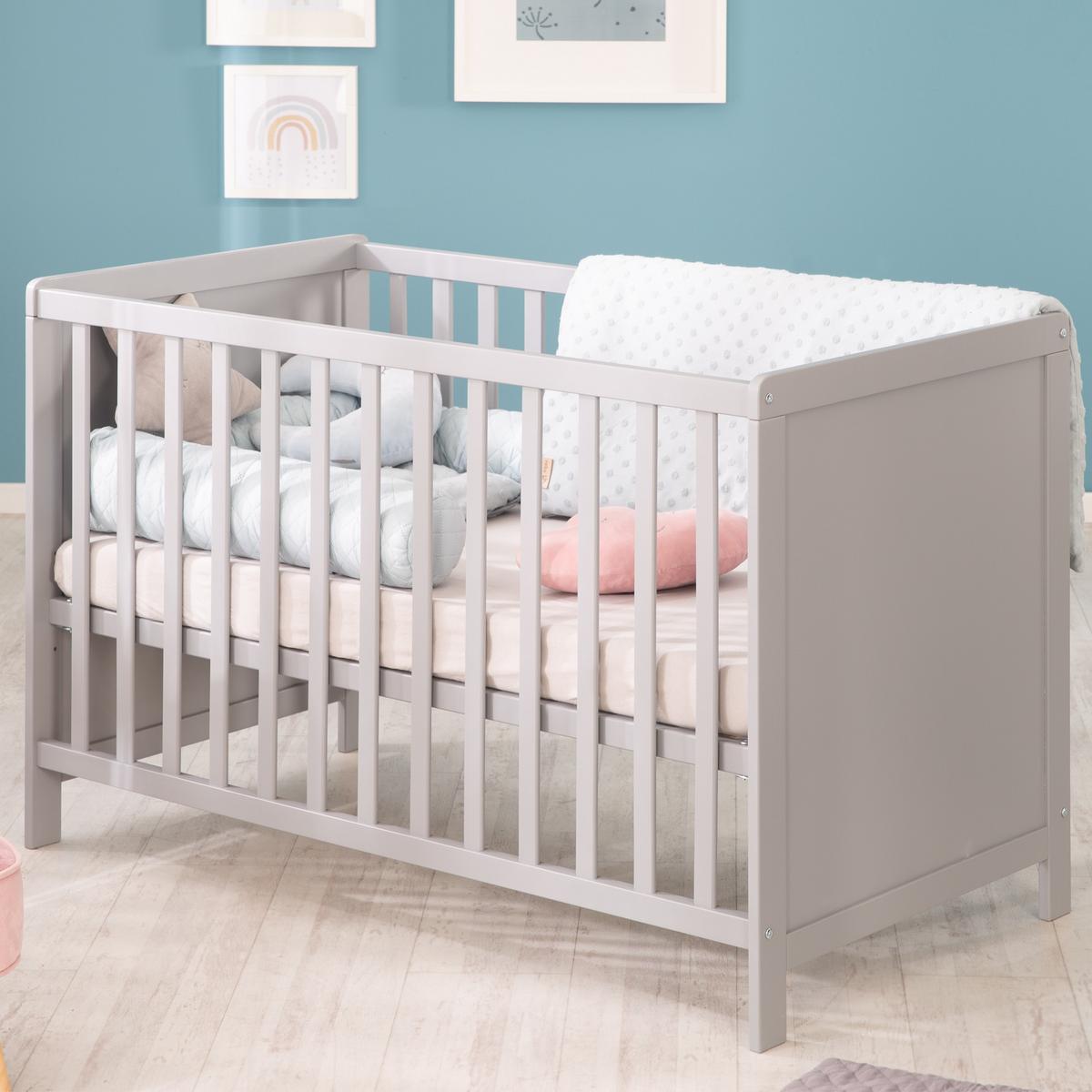 BABYZIMMER-SET Hamburg mit Schubladen 2-teilig - Taupe, Holzwerkstoff (66/76/123cm) - Roba