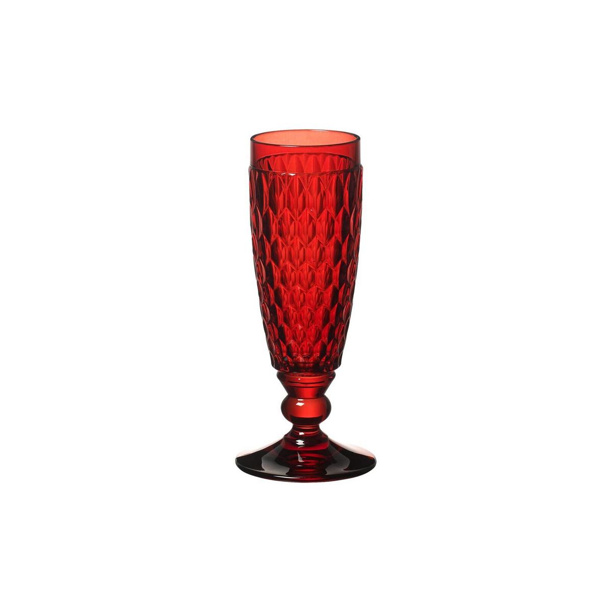 WASSER-, WEIN- UND SEKTGLÄSER Boston Coloured Rot 12er Set - Rot, Glas - Villeroy & Boch