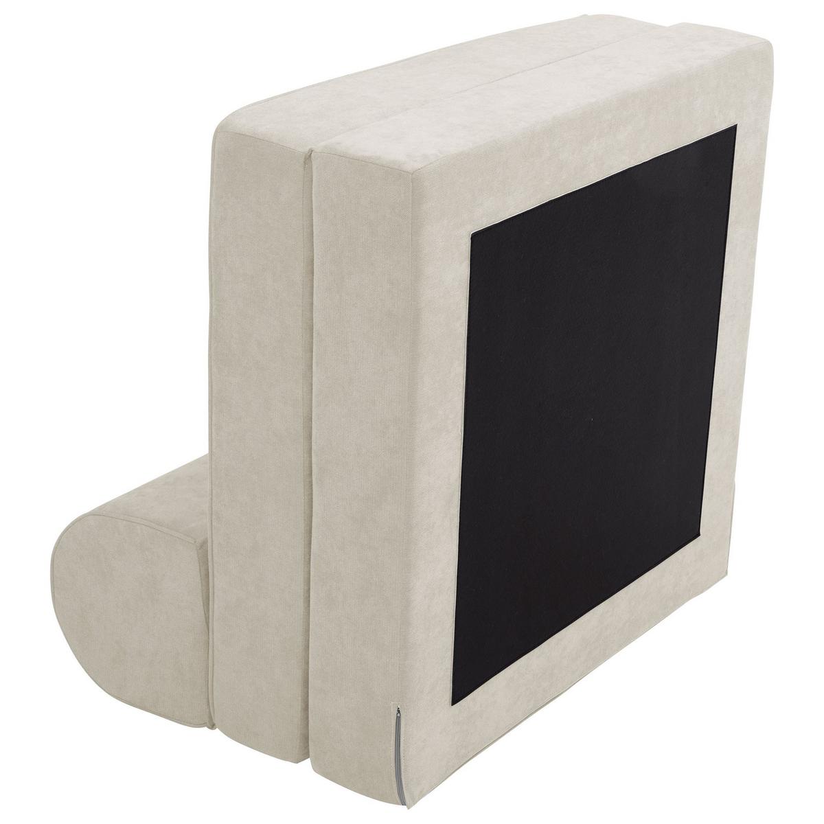 FALTSESSEL Katusha Flachgewebe beige - Beige, Kunststoff (80/57/80cm) - 58aufmkessel