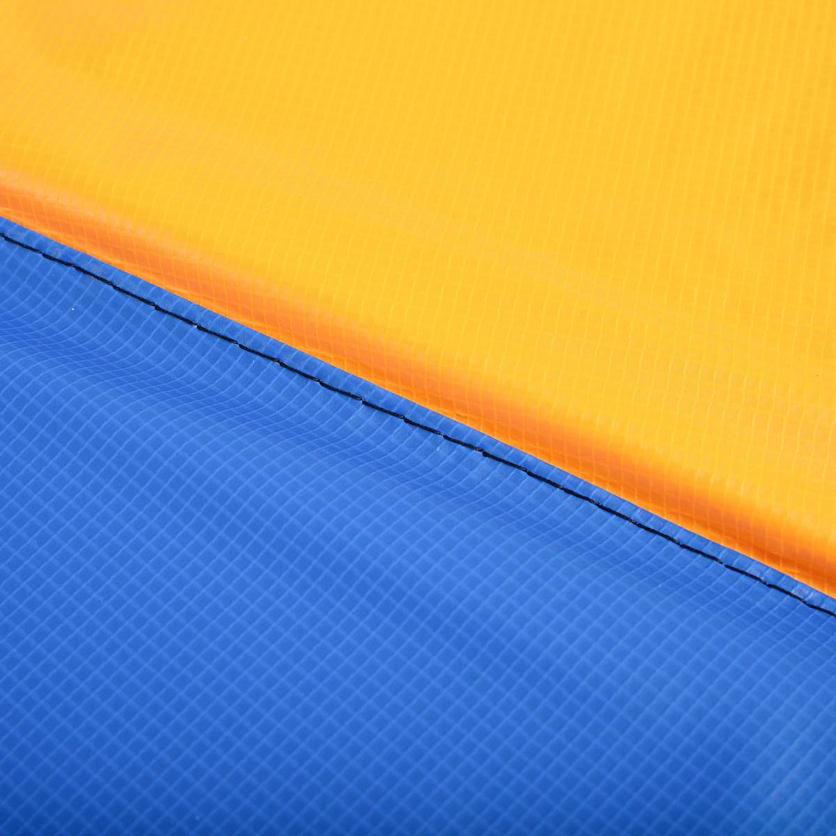 RANDABDECKUNG, PVC, Rot, Ø366 cm - Multicolor, Kunststoff (366/366cm) - HOMCOM