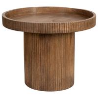 TISCH aus Holz, braun, 60x45cm - Dunkelbraun, Holz (60/60/45cm) - Wanderlust