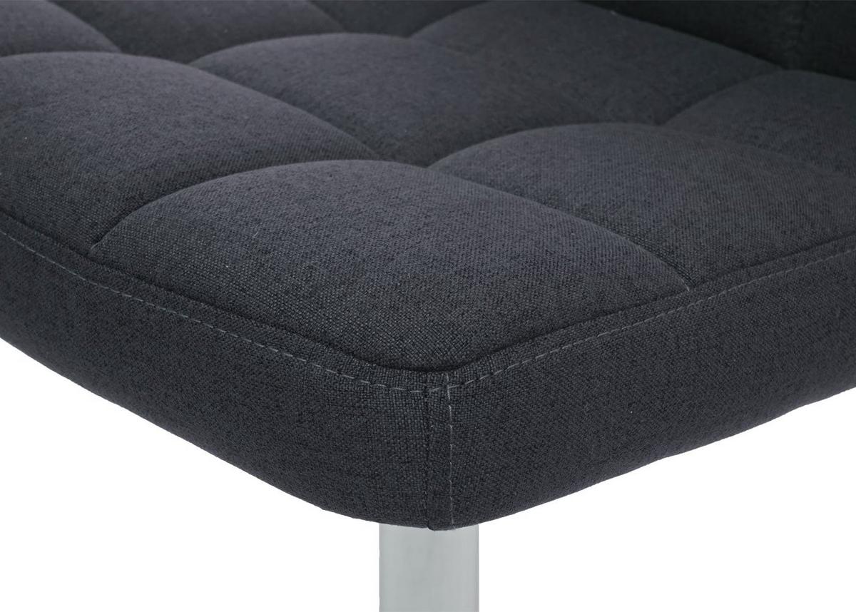 ESSZIMMERSTUHL Anthrazit - Dunkelgrau/Anthrazit, Textil (45/78/48cm) - MCW