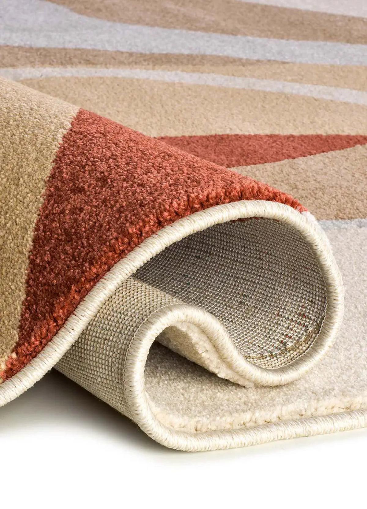 KURZFLORTEPPICH Beige / Kupfer Astra 160/230 cm - Beige/Kupferfarben, Textil (160/230cm) - Atticgo