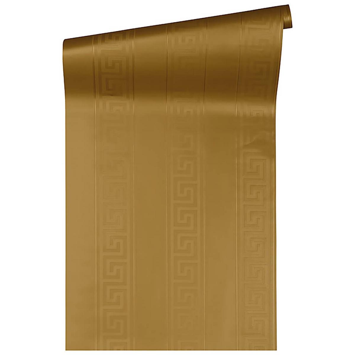 VLIESTAPETE 70/1005 cm - Goldfarben, Kunststoff/Textil (70/1cm) - KUNSTLOFT