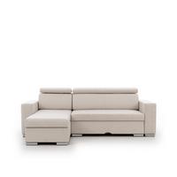 ECKSOFA Canton In Liverpool - Creme, Holzwerkstoff/Textil (260/173cm) - Fun Möbel